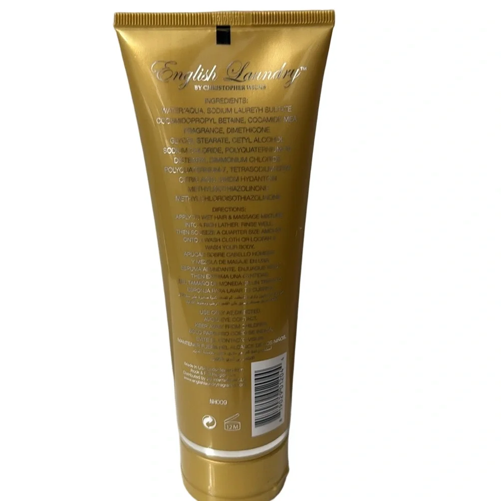 English Laundry Gold Hair Care Premium Tube 3 in 1